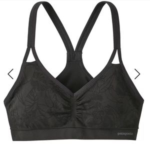 Patagonia sports bra, size small, black